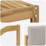 vidaXL Ensemble de canapés d'extérieur 9 pc Blanc et gris clair