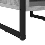 vidaXL Table de chevet Gris Sonoma 39.5 x 30 x 50 cm Bois d'ingénierie