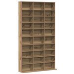 vidaXL meuble CD en chêne artisanal - 101x23x177.5 cm en bois d'ingénierie