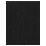 vidaXL Meuble mural Chêne noir 69 5 x 34 x 90 cm Bois d'ingénierie