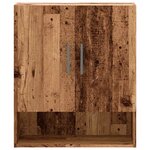 vidaXL Armoire murale vieux bois 60x31x70 cm bois d'ingénierie