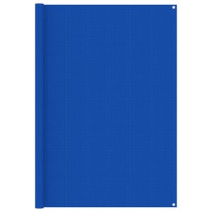 Vidaxl tapis de tente 200x300 cm bleu pehd