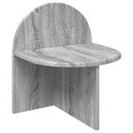 vidaXL Table de chevet 2 Pièces Sonoma gris 40 x 35 5 x 45 5 cm