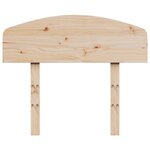 vidaXL Tête de lit 90 cm bois massif de pin