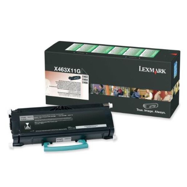 Original restition de toner pour X463/X466  noir HC LEXMARK