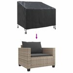vidaXL Housse de meubles d'extérieur 96 x 79 x 74 cm Tissu oxford 600D