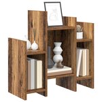 vidaXL Meuble d'appoint Bois ancien 60 x 26 x 60 cm Bois d'ingénierie