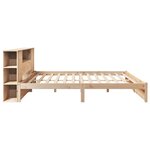 vidaXL Lit bibliothèque sans matelas 180x200 cm bois massif de pin