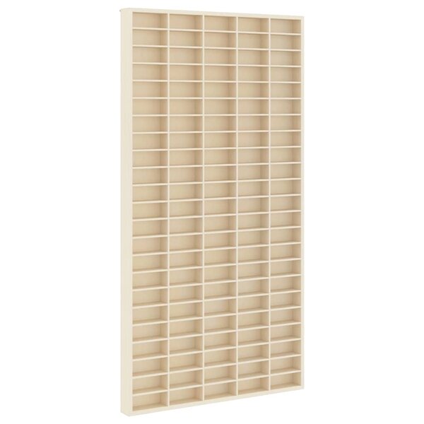 vidaXL Étui d'affichage Marron 50 x 4.5 x 96 cm Bois d'ingénierie