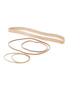 (paquet) lot  de bracelet élastique - 1/2 périmètre 80mm