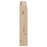 vidaXL Tête de lit avec étagères 75 cm bois massif de pin