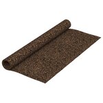 vidaXL Rouleau de liège en caoutchouc 100x200 cm 2 mm