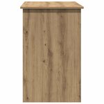 vidaXL Bureau chêne artisanal 100x50x76 cm bois d'ingénierie