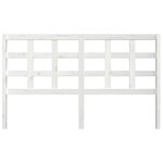 vidaXL Tête de lit blanc 165 5x4x100 cm bois massif de pin