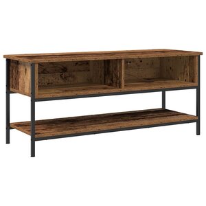 vidaXL Meuble TV Bois ancien 100 x 35 x 45 cm Bois d'ingénierie