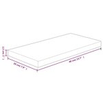 vidaXL Panneau d'étagère 40x20x2 5 cm Bois de chêne massif non traité