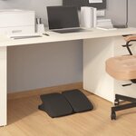 vidaXL Repose-pied Noir 43 5x32 5x10 5 cm