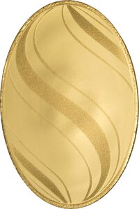 Monnaie GOLDEN EASTER EGG 1/100 Oz Or 250 Francs Sénégal 2026
