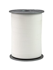 Bolduc opak 200-m-bobine 10 mm blanc