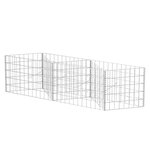 vidaXL Panier de gabion Acier galvanisé 120x30x50 cm