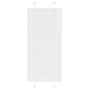 vidaXL Store plissé blanc 60x150 cm largeur du tissu 59 4 cm polyester