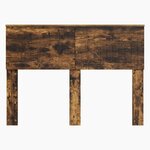 vidaXL Tête de lit Chêne fumé 120 cm Bois d'ingénierie