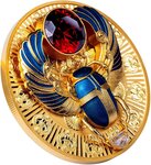 Pièce de monnaie en Argent - Cuivre 5 Dollars g 62.2 (2 Oz) Ag - 30 Cu Millésime 2026 ANCIENT EGYPT SCARAB (PRÉCOMMANDE)
