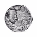 L'Art de la Plume – Jules Verne Monnaie de 20€ 1 Oz Argent Haut Relief