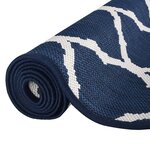 vidaXL Tapis d'extérieur 80x150 cm design réversible