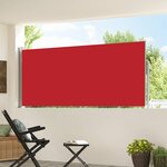 vidaXL Auvent latéral rétractable 120 x 300 cm Rouge