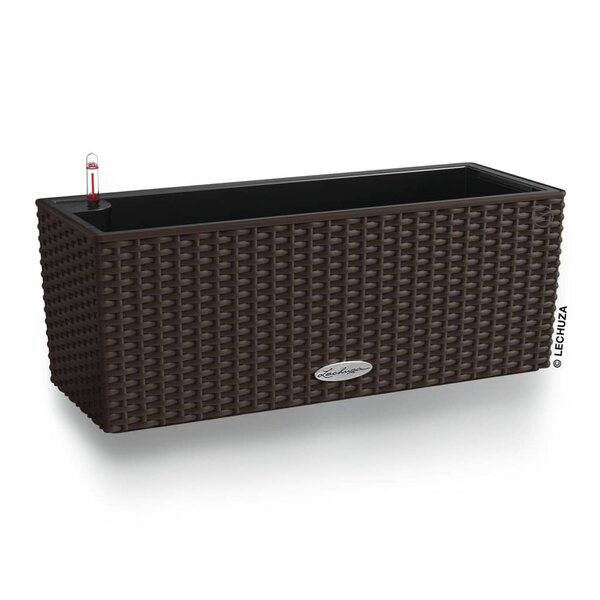 LECHUZA Jardinière BALCONERA Cottage 50 ALL-IN-ONE Moka