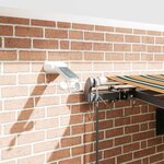 vidaXL Tissu de auvent avec Vert et jaune 450 × 300 cm Polyester