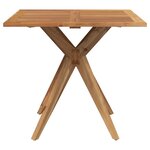 vidaXL Ensemble à manger de jardin 3 Pièces Bois d'acacia solide