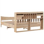 vidaXL Cadre de lit sans matelas 180x200 cm bois massif de pin