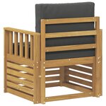 vidaXL 2 Pièce Ensemble de canapés d'extérieur Polyester