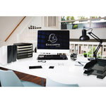 Porte-revues Mag-cube Ecoblack - Noir - X 6 - Exacompta