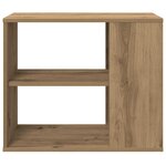 vidaXL Armoire latérale chêne artisanal 60x30x50 cm bois d'ingénierie
