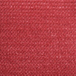vidaXL Voile d'ombrage 160 g/m² Rouge 6x7 m PEHD