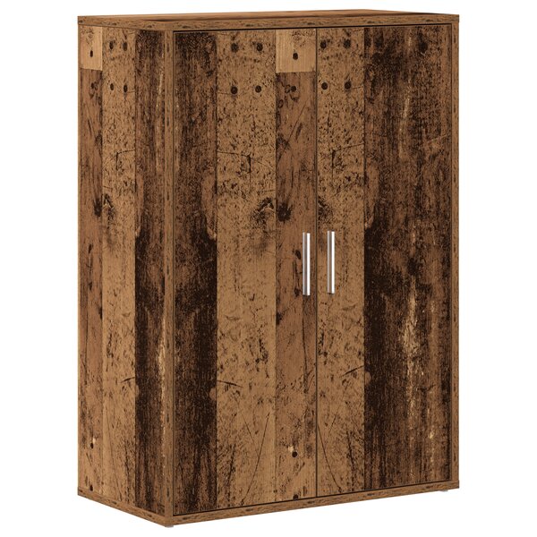 Buffet vidaXL en bois ancien 60x31x84 cm en bois aggloméré