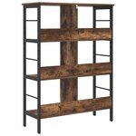 vidaXL Étagère Chêne fumé 82 x 32 x 112 cm Bois d'ingénierie