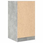 vidaXL Armoire d'apothicaire gris béton 40x41x77 5cm bois d'ingénierie