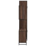 vidaXL Ensemble de meubles de salle de bain 3 Pièces Chêne marron
