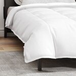 vidaXL Couettes et duvets Blanc 135 x 220 cm Bas