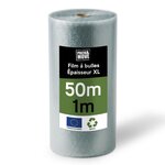 Pack And Move - Film À Bulle Recyclé - 1 X 50 M - Déménagement  Expédition Et Protection - Papier Bulle De Qualité