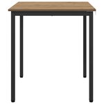 vidaXL Table de salle à manger / Table de repas MÉTAL