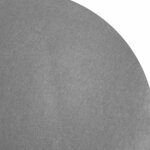 vidaXL Bâche de piscine gris clair Ø396 cm géotextile polyester