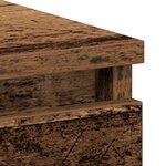 vidaXL Bureau vieux bois 90x45x76 cm bois d'ingénierie