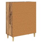 vidaXL Buffet Bois ancien 34 x 69 5 x 89 cm Bois d'ingénierie