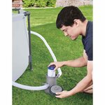 Bestway Pompe de filtration pour piscine Flowclear 330 gal