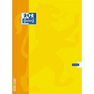 OXFORD   Cahier Openflex agrafé - 24 x 32 cm - 96 pages - Seyes